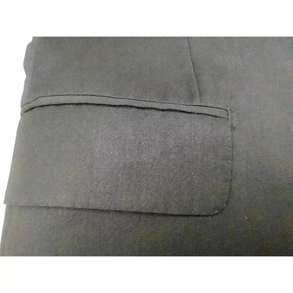 Ermenegildo Zegna Saks Fifth Ave BLACK LABEL 42L Navy SILK WOOL Blazer Jacket - Picture 6 of 15